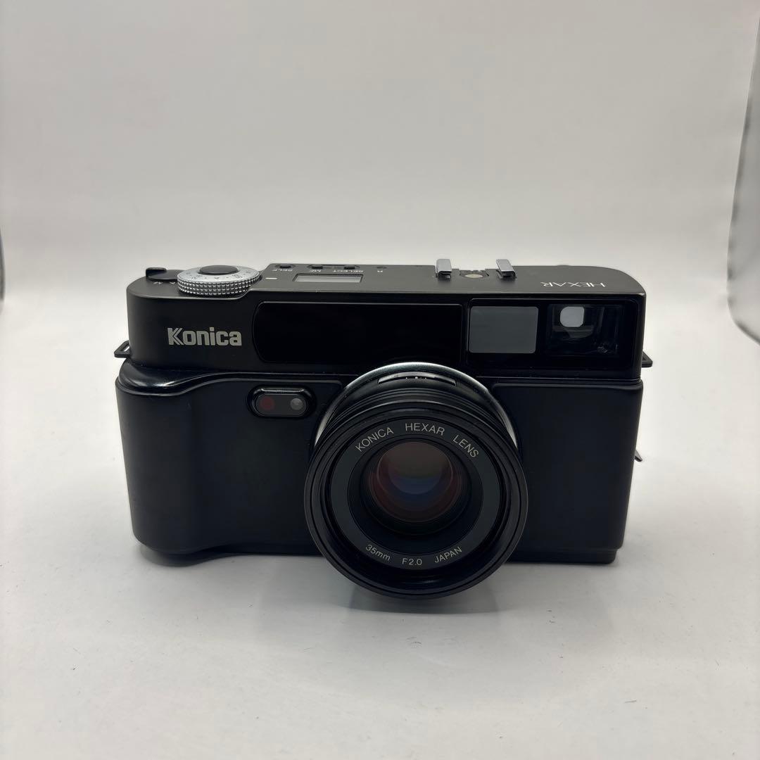 ジャンク品のkonica HEXAR ジャンク品】KONICA HEXAR コンパクトフィルムカメラ
