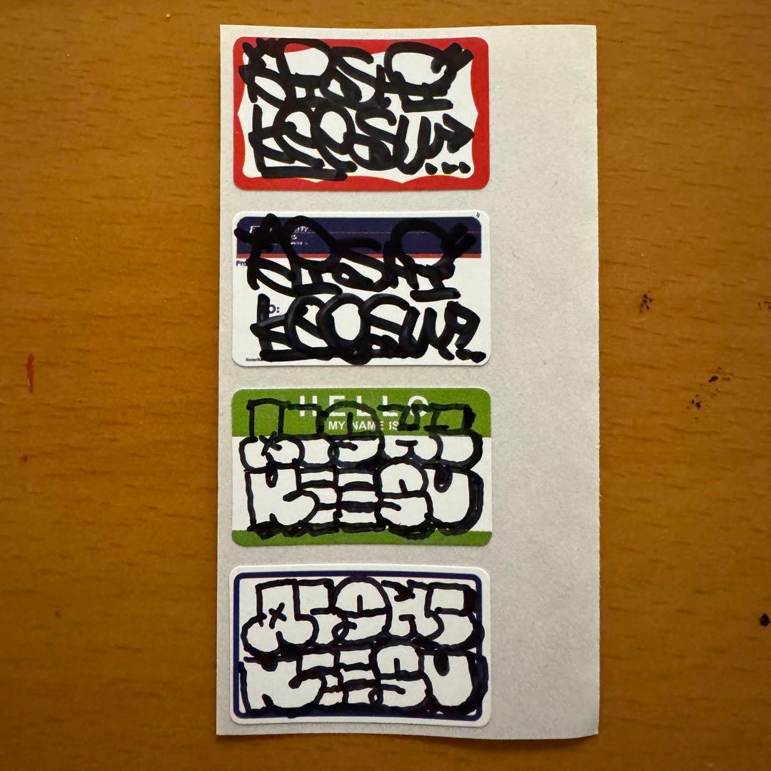 Original sticker ！/ ミニ オリジナル タギング ステッカー！ - メルカリ
