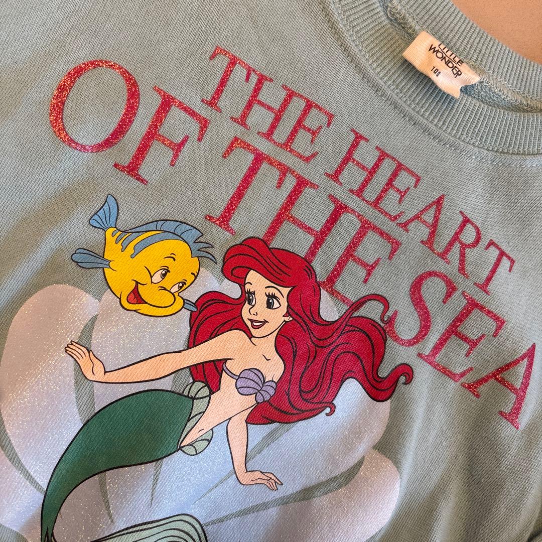 リトルマーメイド☆アリエル☆トレーナー☆100 - メルカリ