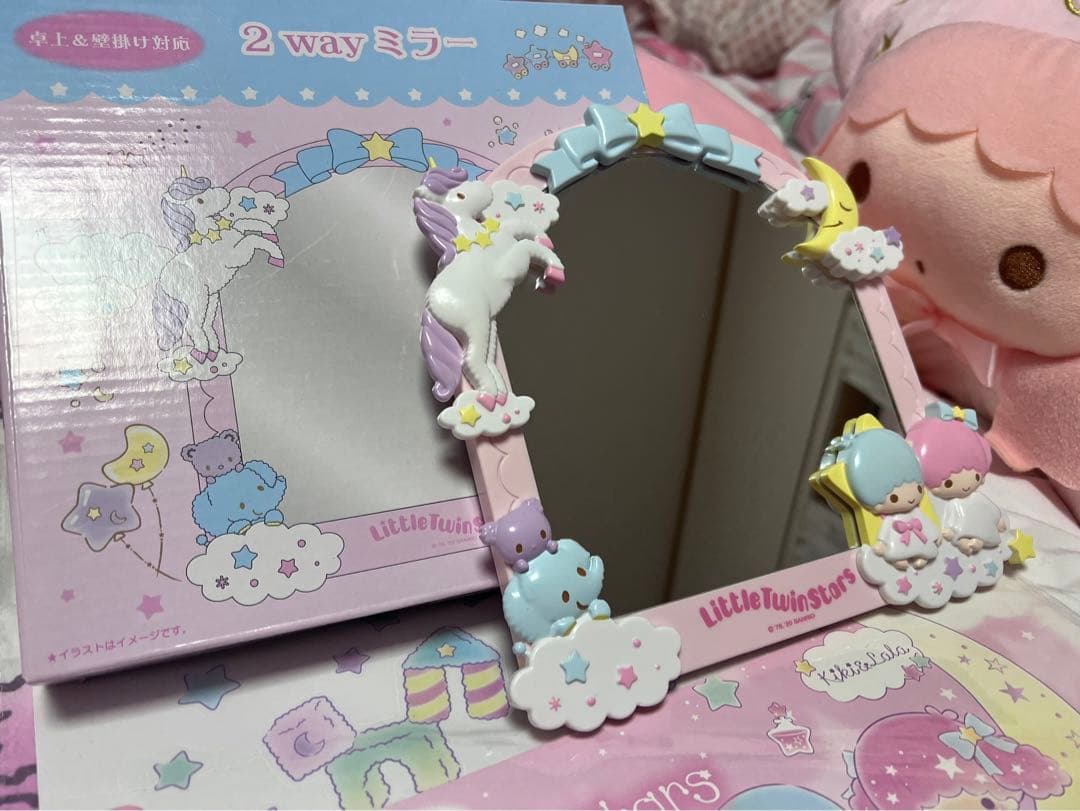 サンリオ リトルツインスターズ キラキラ 激レア★2020年 2Wayミラー サンリオ リトルツインスターズ キキララ 星型ミラー 激レア - メルカリ