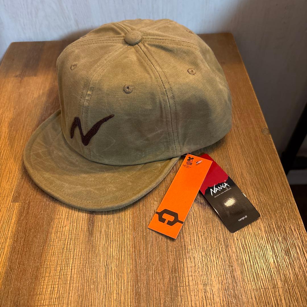 【完全新品未使用】NANGA✖︎Clef WAXED COTTON B.CAP NANGA x Clef WAXED COTTON B.CAP(ナンガ × クレワックスドコットン