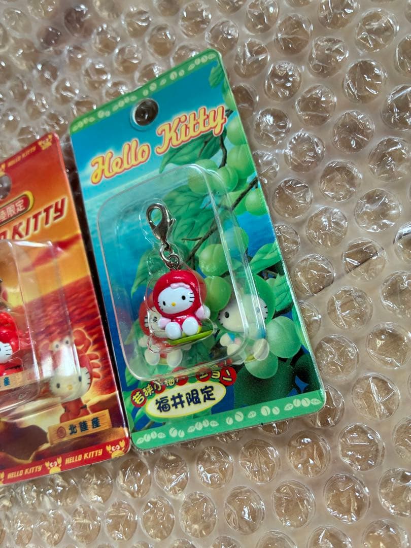 北陸】ご当地キティファスナーマスコット 北陸限定 福井限定 2点セット