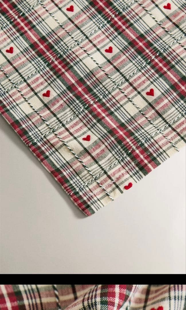 ZARA HOME ダイヤーン ハート クリスマス テーブルクロス - メルカリ