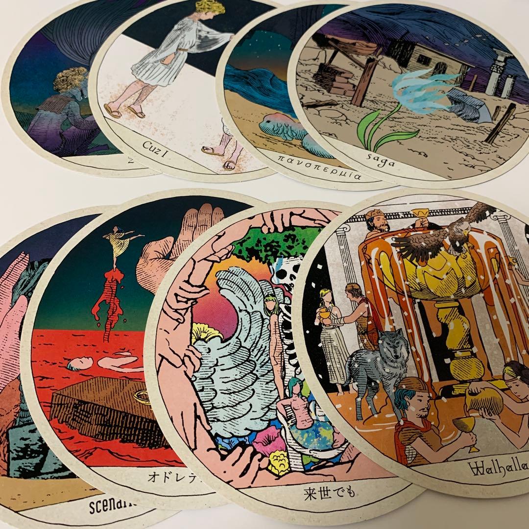 Siip】完全生産限定BOX の外箱・ステンシルシート・タロットカード8枚