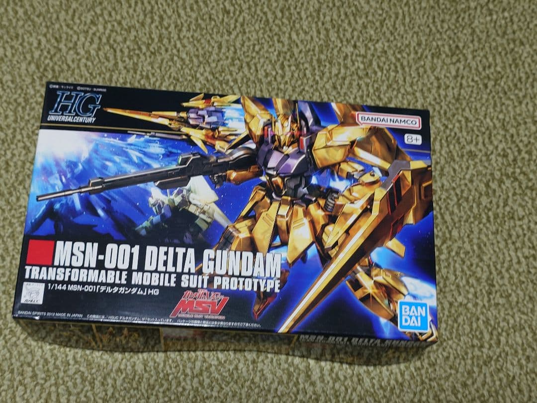 HG百式ゴールドコーティング&HGデルタガンダム金メッキ セット - メルカリ