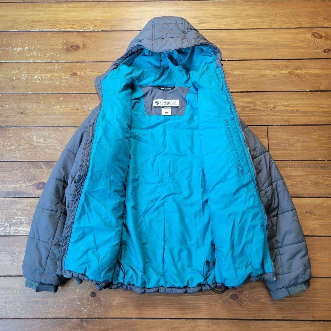 今季大注目】90s コロンビア キルティング ダウンパーカ アッシュ