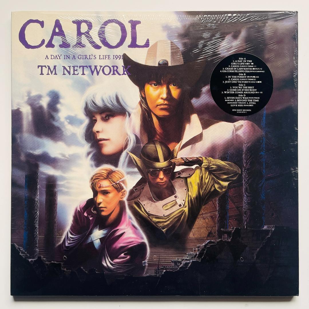 美盤 2LP レコード TMネットワーク Carol TM NETWORK 美盤 2LP レコード TMネットワーク Carol TM NETWORK - メルカリ