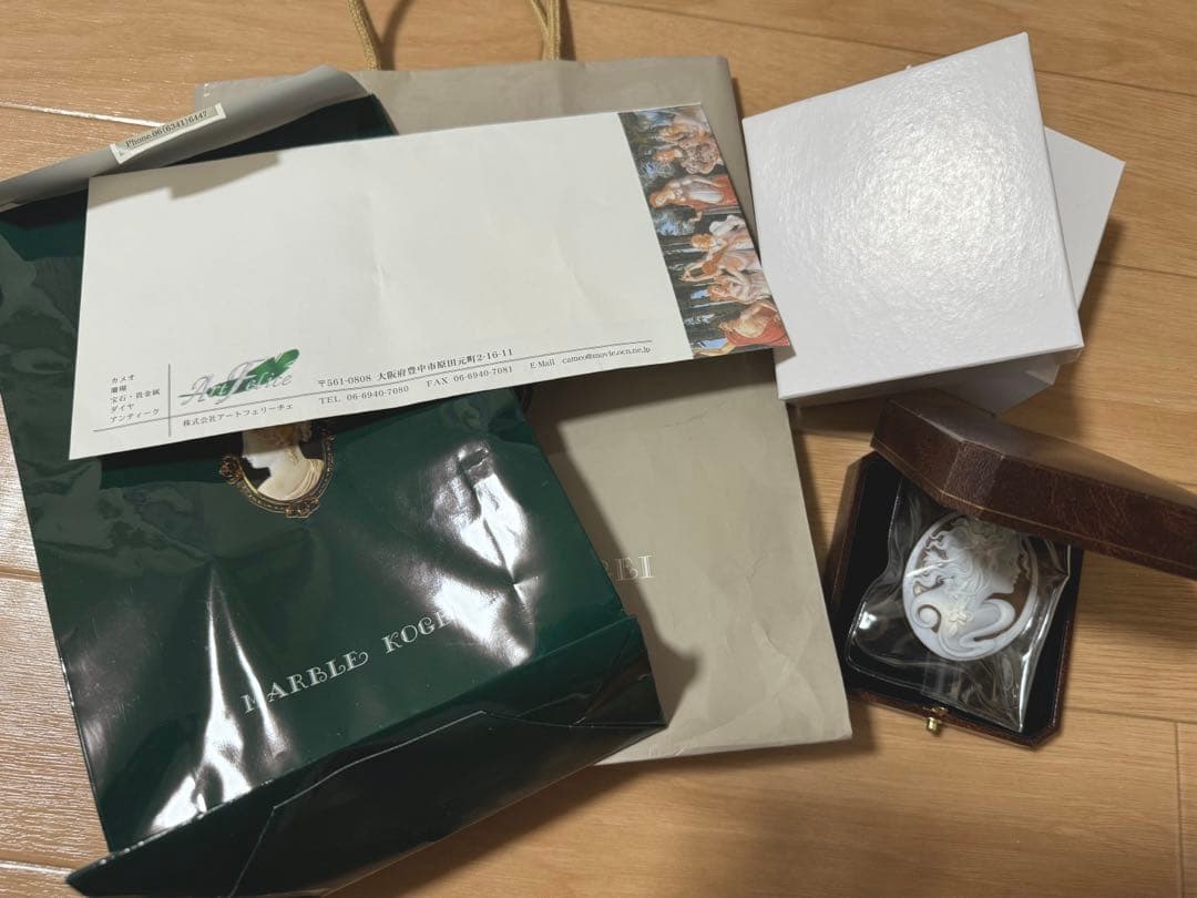 シェルカメオ ルース MARBLE KOGEI マーブル - メルカリ