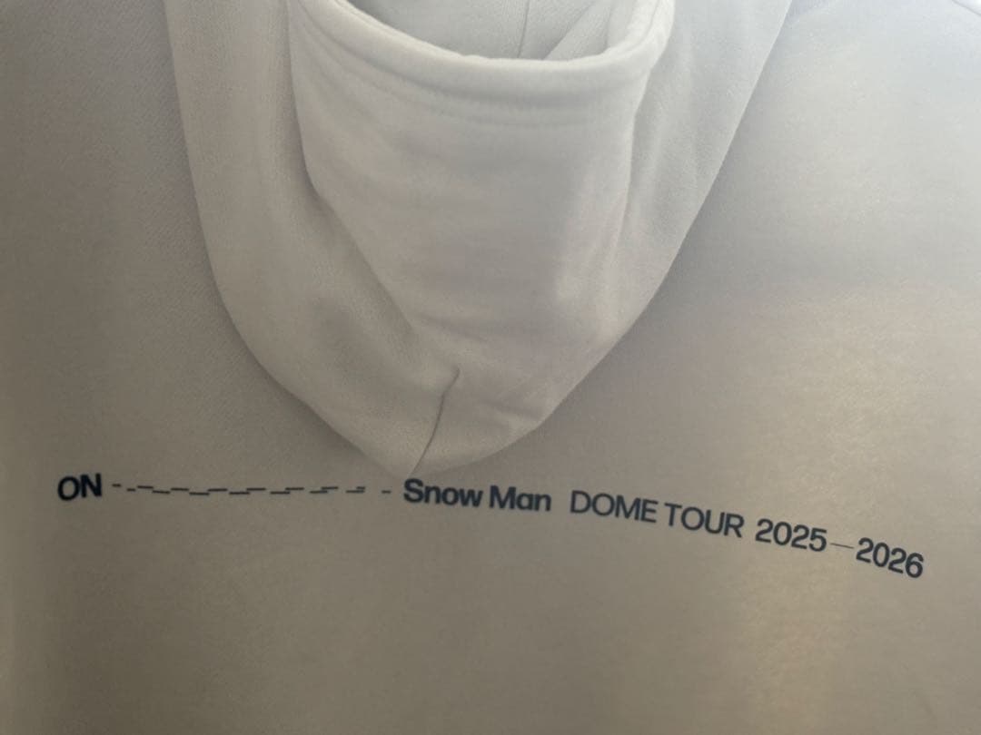 Snow Man DOME TOUR パーカー ONパーカー L - メルカリ