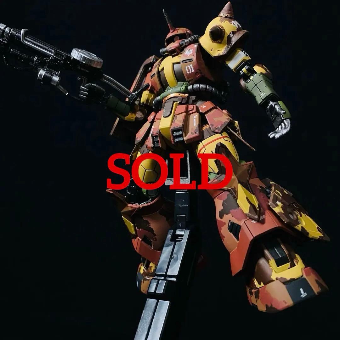 HG 機動戦士ガンダム ククルス・ドアンの島 高機動型ザク 地上用 (エグバ機) ガンダム ククルス・ドアンの島』ガンプラ「HG 高機動型ザク 地上用