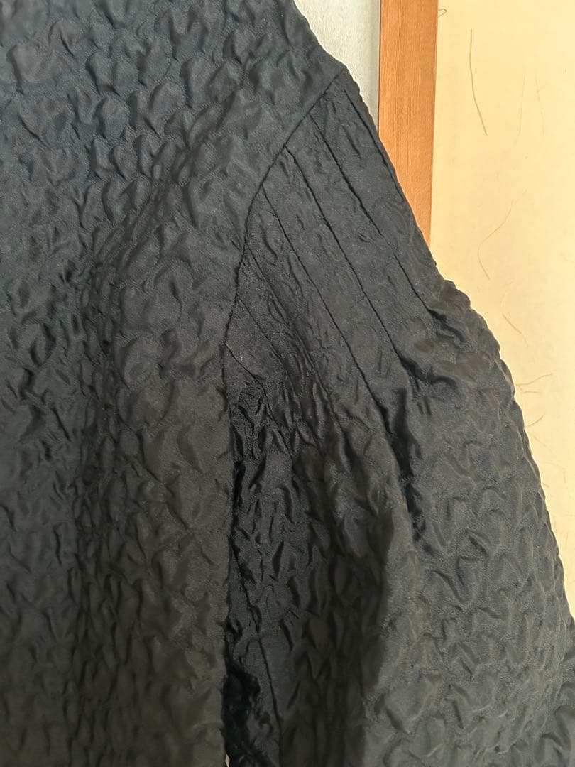 i.s.mmy　アルアバイル　フクレジャガードブラウス　ジャガード