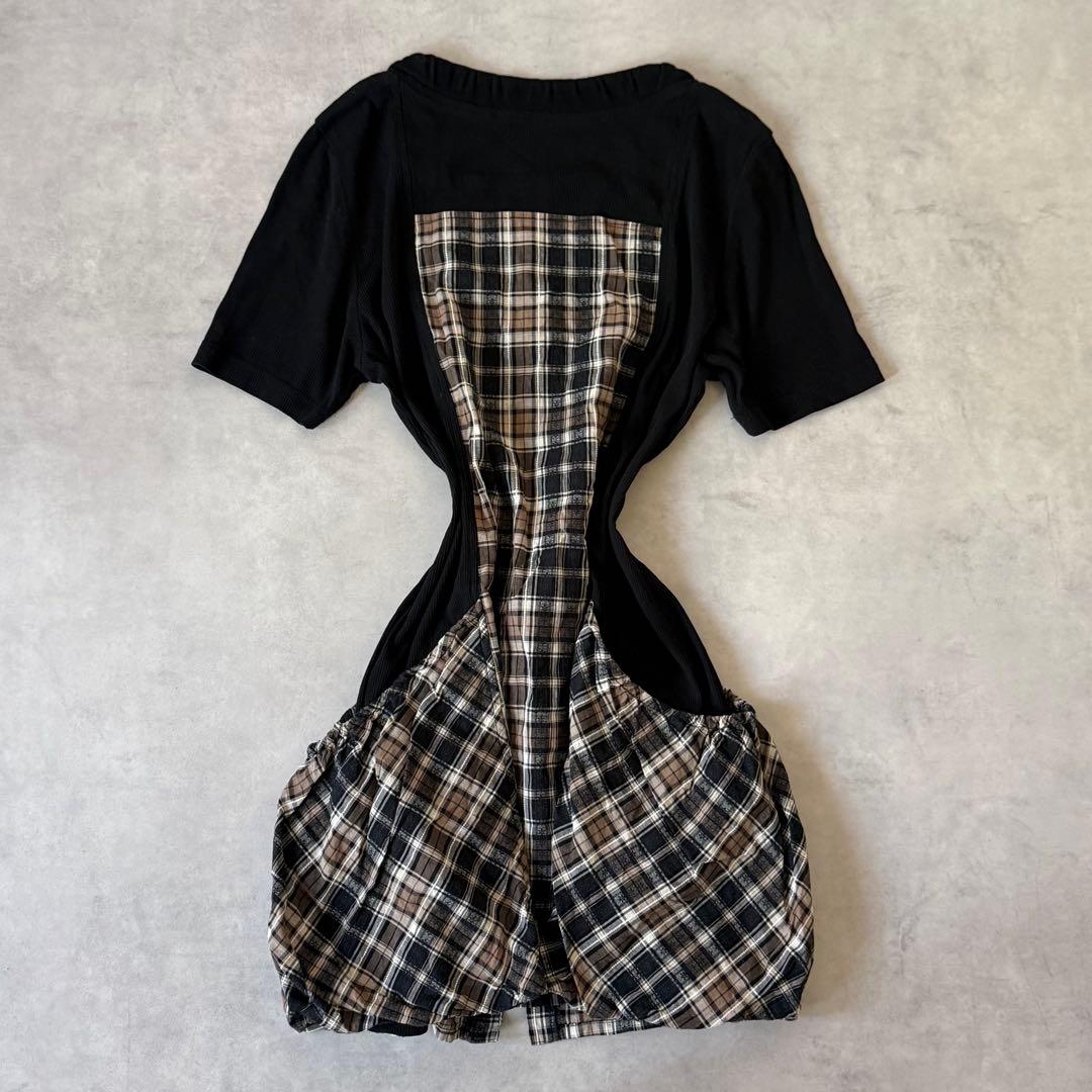 日本製00s coquetteダークコア フェアリーグランジ ドッキングトップス