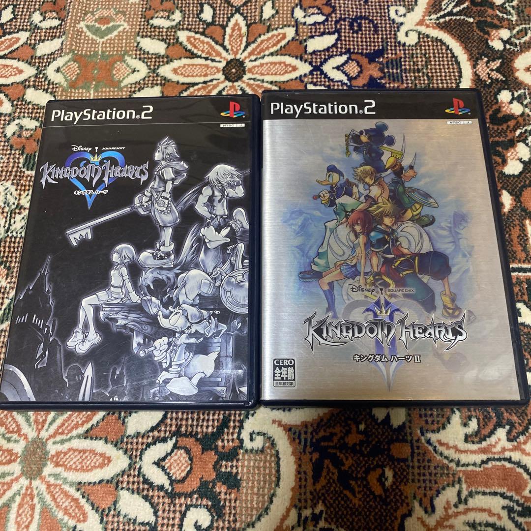 【動作確認済み】PS2キングダム・ハーツI・II f2dcc6433a22420af36b1e4963f367