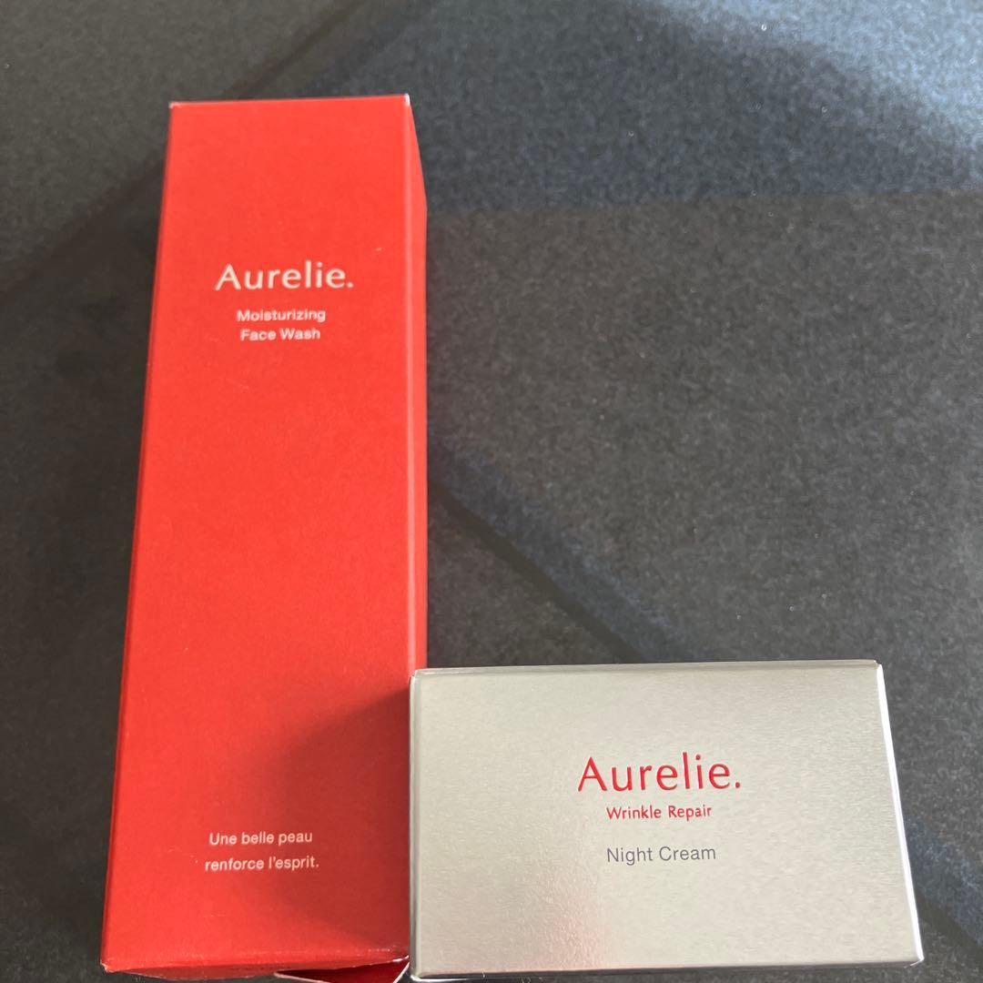 Aurelie 保湿洗顔料 & ナイトクリーム - メルカリ