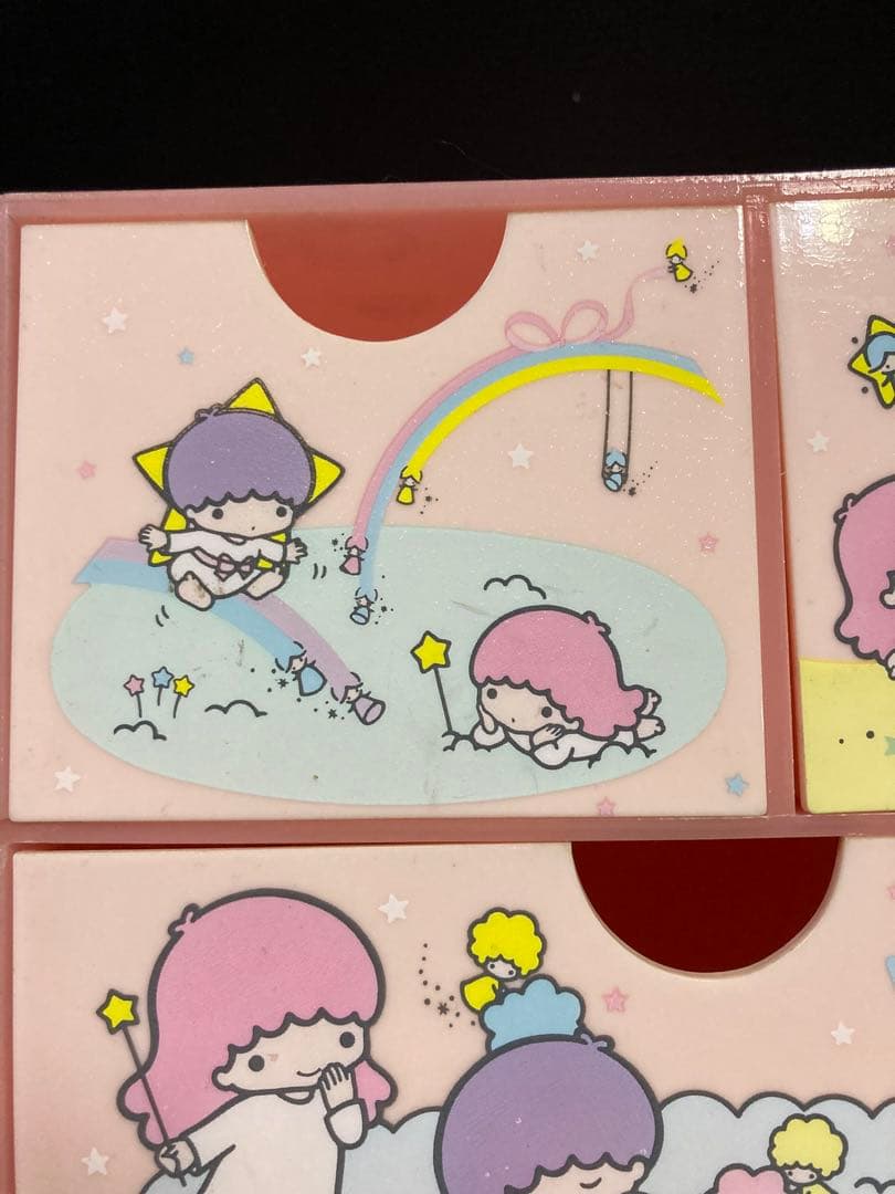 希少70年代 サンリオ キキララ リトルツインスターズ 70年代 2段