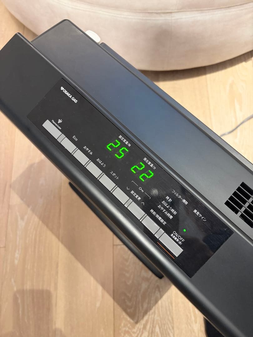 cooさま⭐︎大阪ガス リンナイ 製ガスファンヒーター rcーa4001np 美品 coo