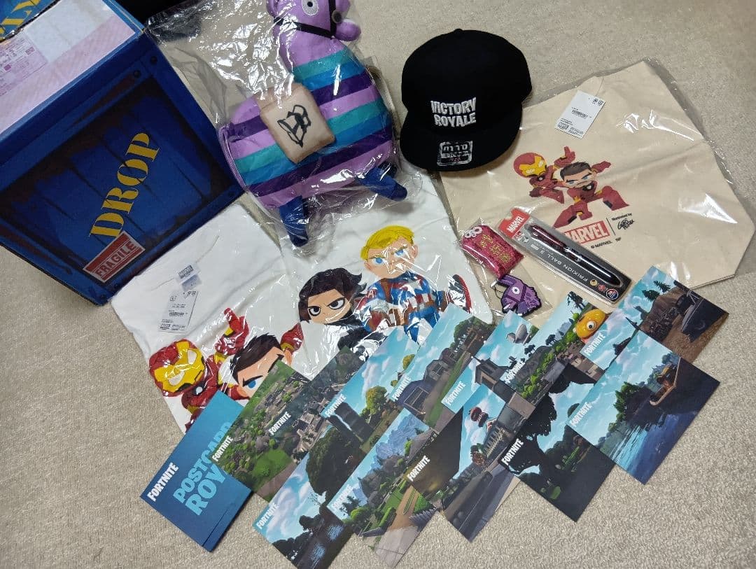 フォートナイト MARVEL Twitter 懸賞 ノベルティグッズ 1式 Amazon.co.jp: フォートナイト レジェンダリーシリーズ フィギュア1個