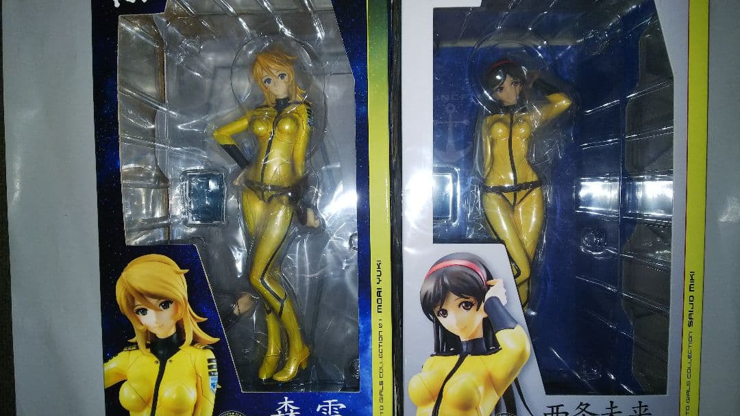 (中古品・開封品・フィギュア2体) 宇宙戦艦ヤマト2199 森雪(艦内服Ver. ヤマトガールズコレクション 宇宙戦艦ヤマト2199 森雪 艦内服Ver