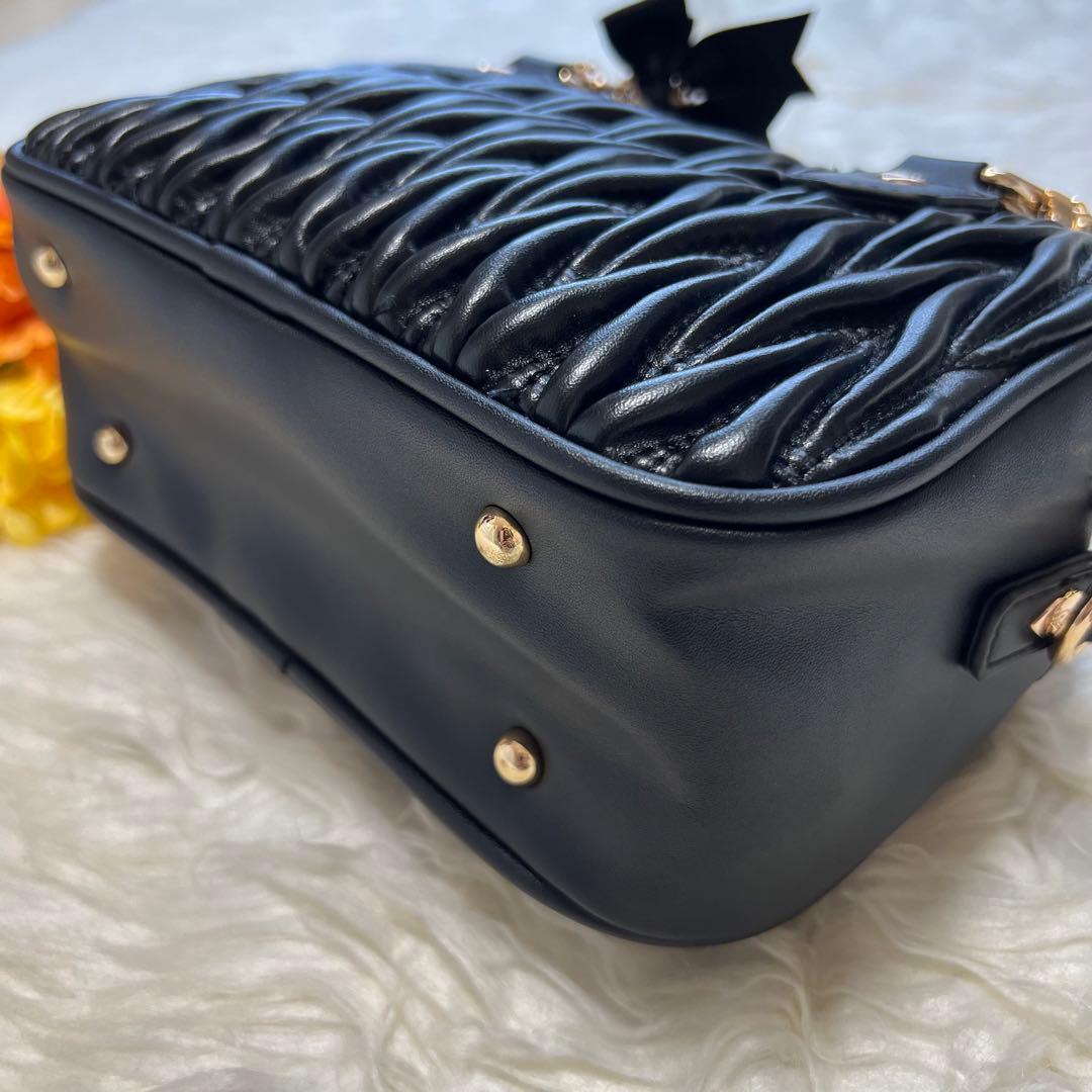 ✨️極美品✨️LIZLISA リズリサ キルティングリボンチャーム