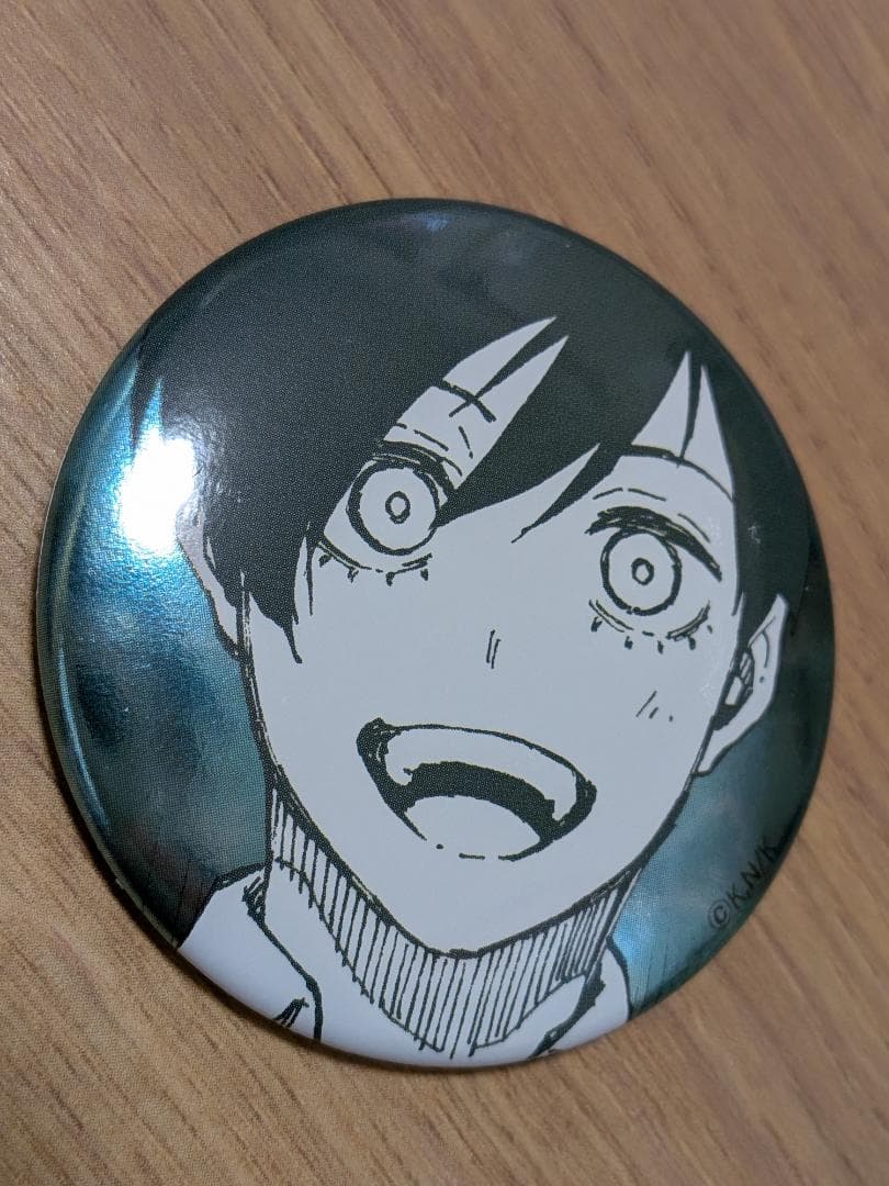 ブルーロック展 推しキャラバッジコレクション 糸師凛 笑顔 缶バッジ