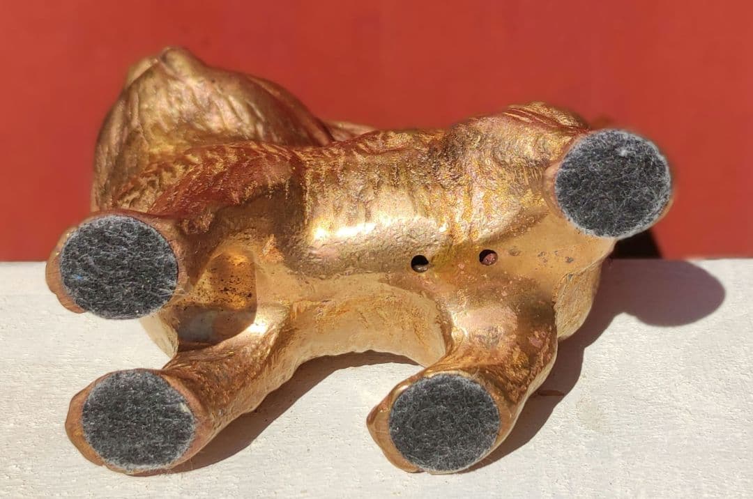 ブロンズ製の招き猫 フランスアンティーク