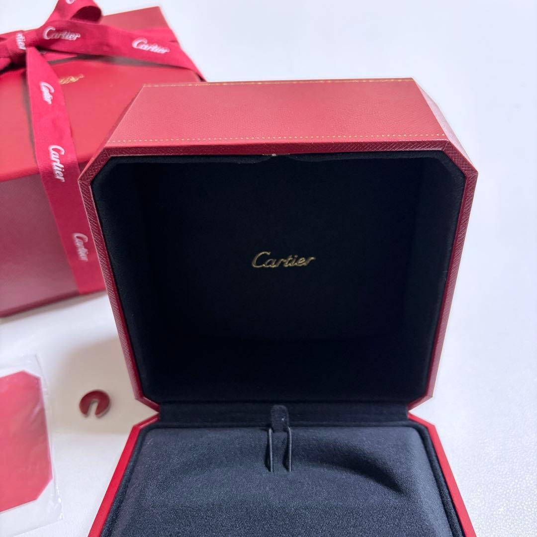 極美品 カルティエ バングル ブレスレット ケース 空箱 現行品 リボン付き