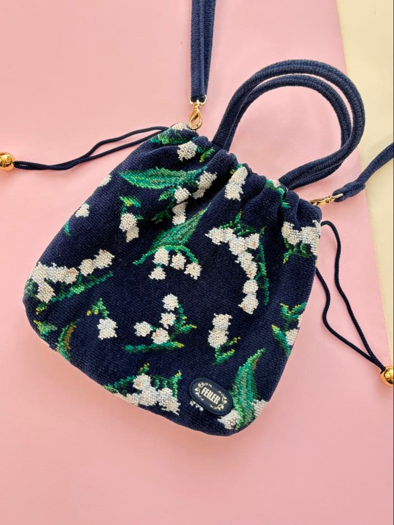 FEILERフェイラー フロランスミュゲすずらん巾着バッグ - メルカリ