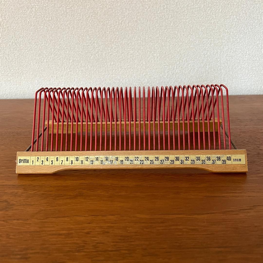 Griffix レコードホルダー ドイツ製 60年代 ミッドセンチュリー 北欧