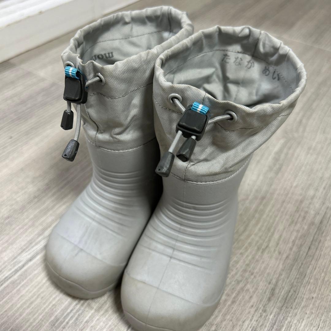 mont-bell モンベル ローガンブーツ kids 長靴 グレー サイズ13 - メルカリ