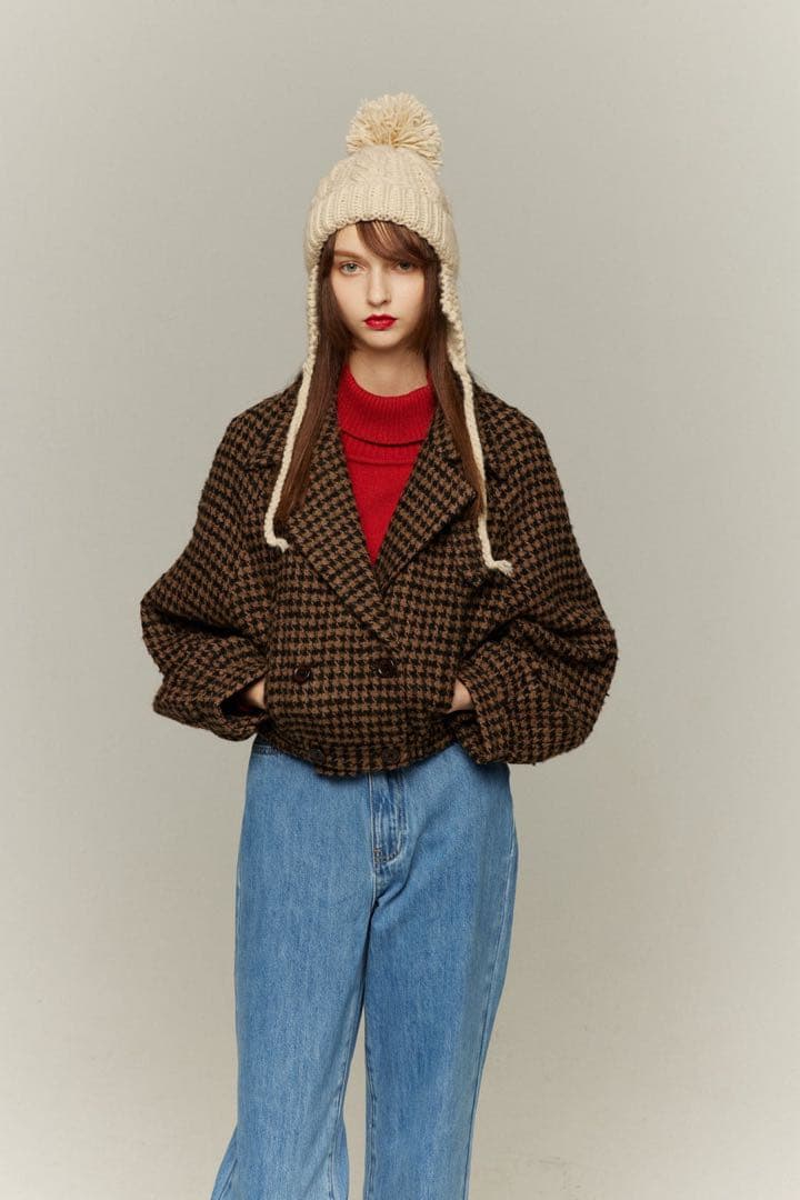 Tnewties チケットはすべて完売2WAYダブルブレストデザインジャケット