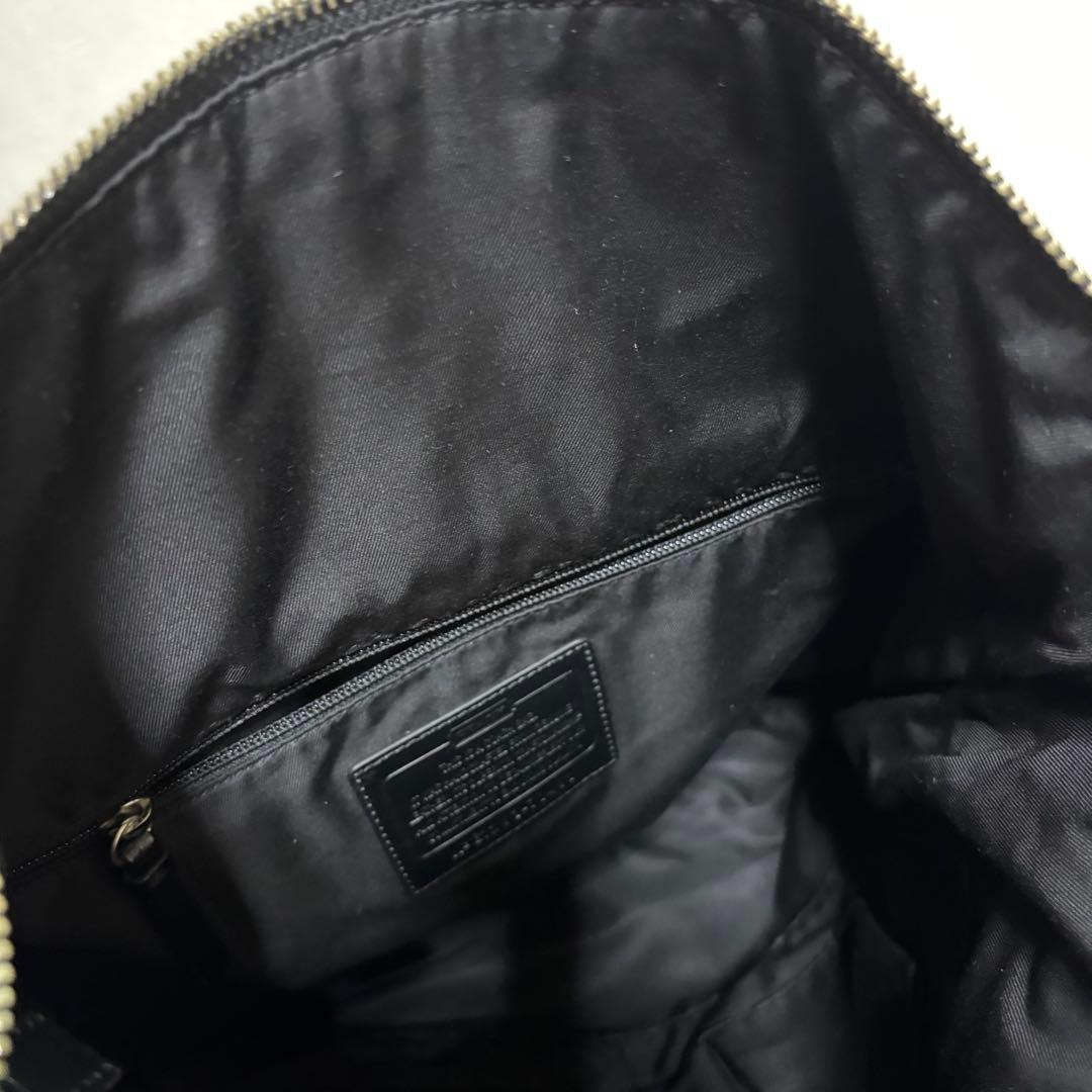 未使用級】コーチ トンプソン トートバッグ 牛革 スパイロレザー 70493