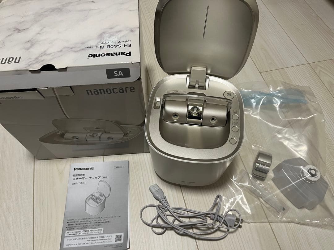 Panasonic スチーマー 美品ナノケア EH-SA0B-N f6ca54be3c8013e26e7cd5c7ea6c77