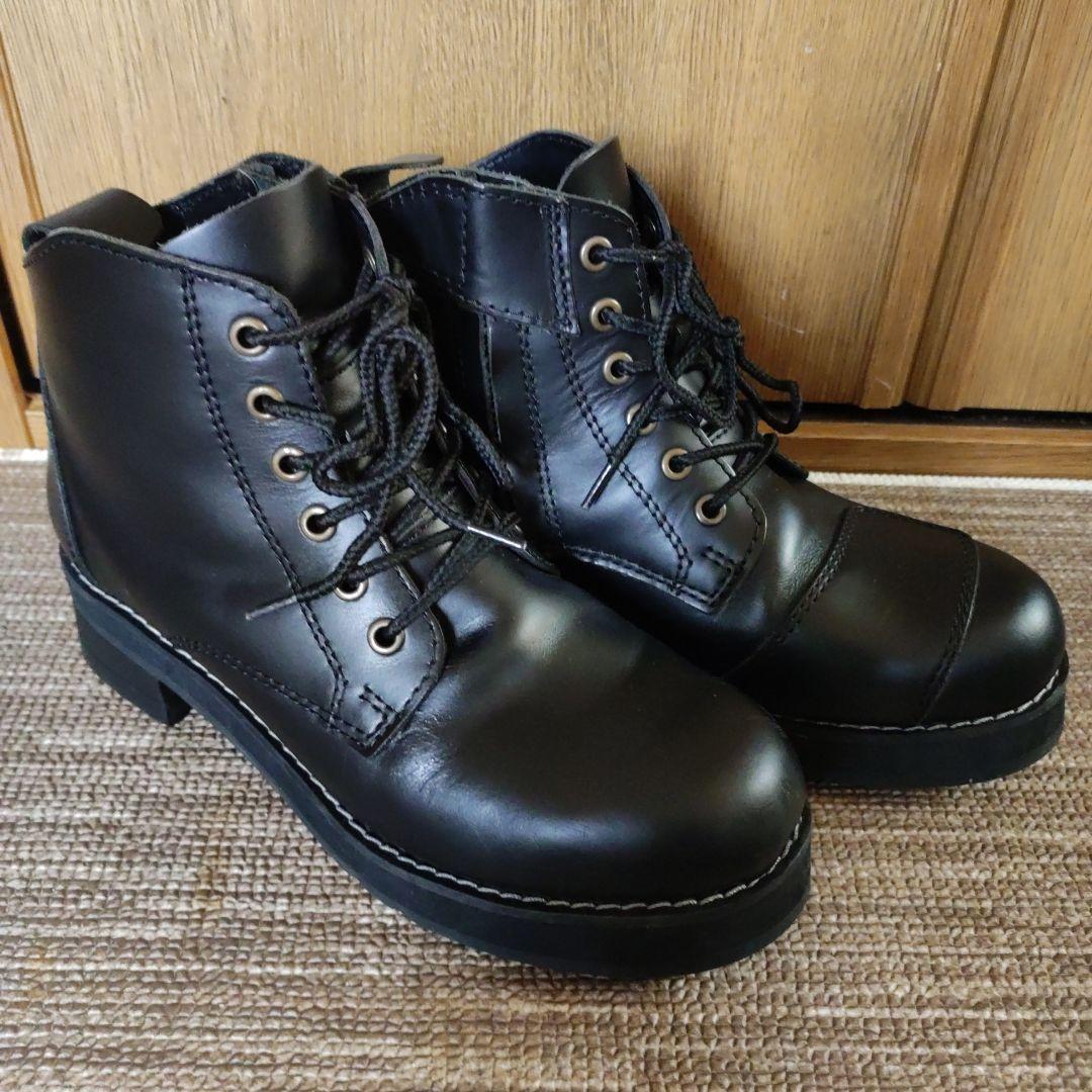 ワイルドウイングWILDWING厚底ブーツスワロー 24.5cm