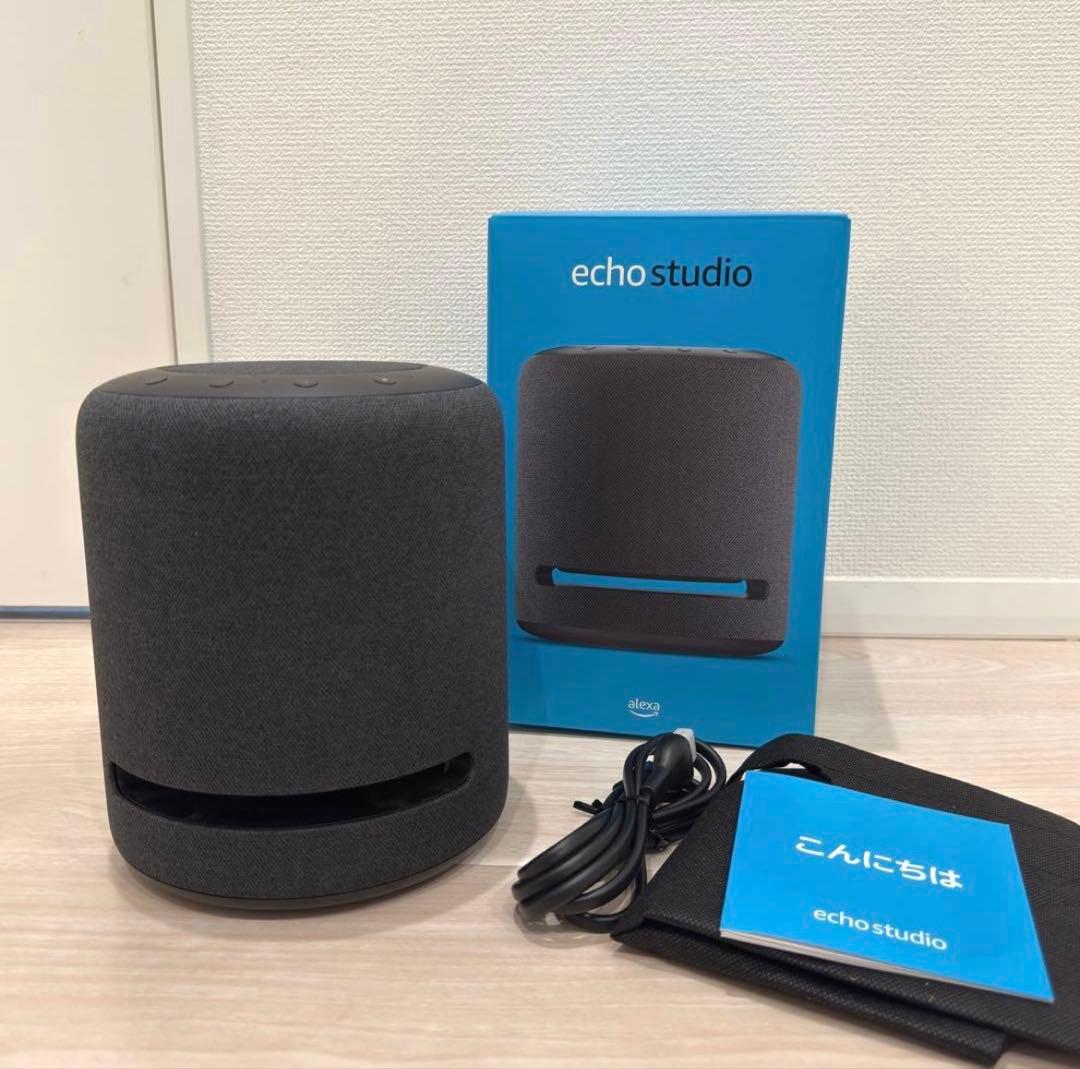 【美品】Amazon Echo Studio エコースタジオ ブラック Amazon Echo Studio | Alexa Speaker | Graphite | Amazon