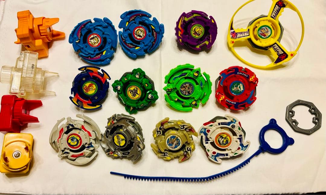 中古】2000年代 小学生の時のおもちゃ 旧初代 ベイブレード まとめ売り
