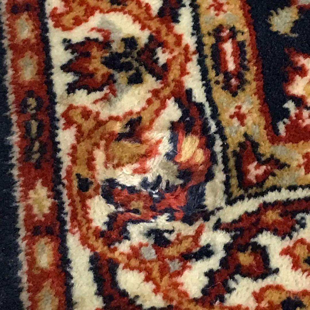 《送料込》ペルシャ絨毯様　クラシック　ランナーラグ　ラグ　レトロ