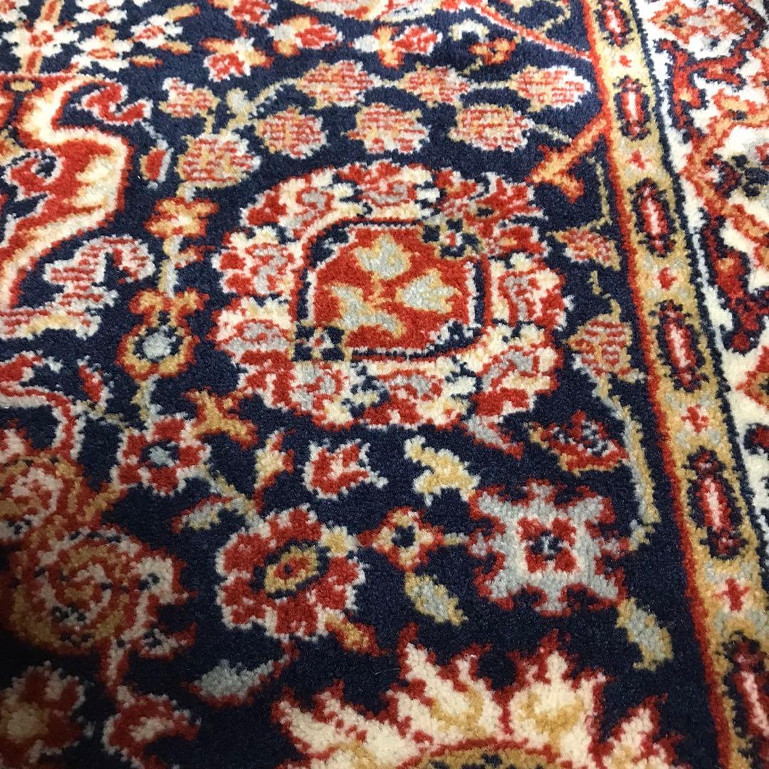 《送料込》ペルシャ絨毯様　クラシック　ランナーラグ　ラグ　レトロ