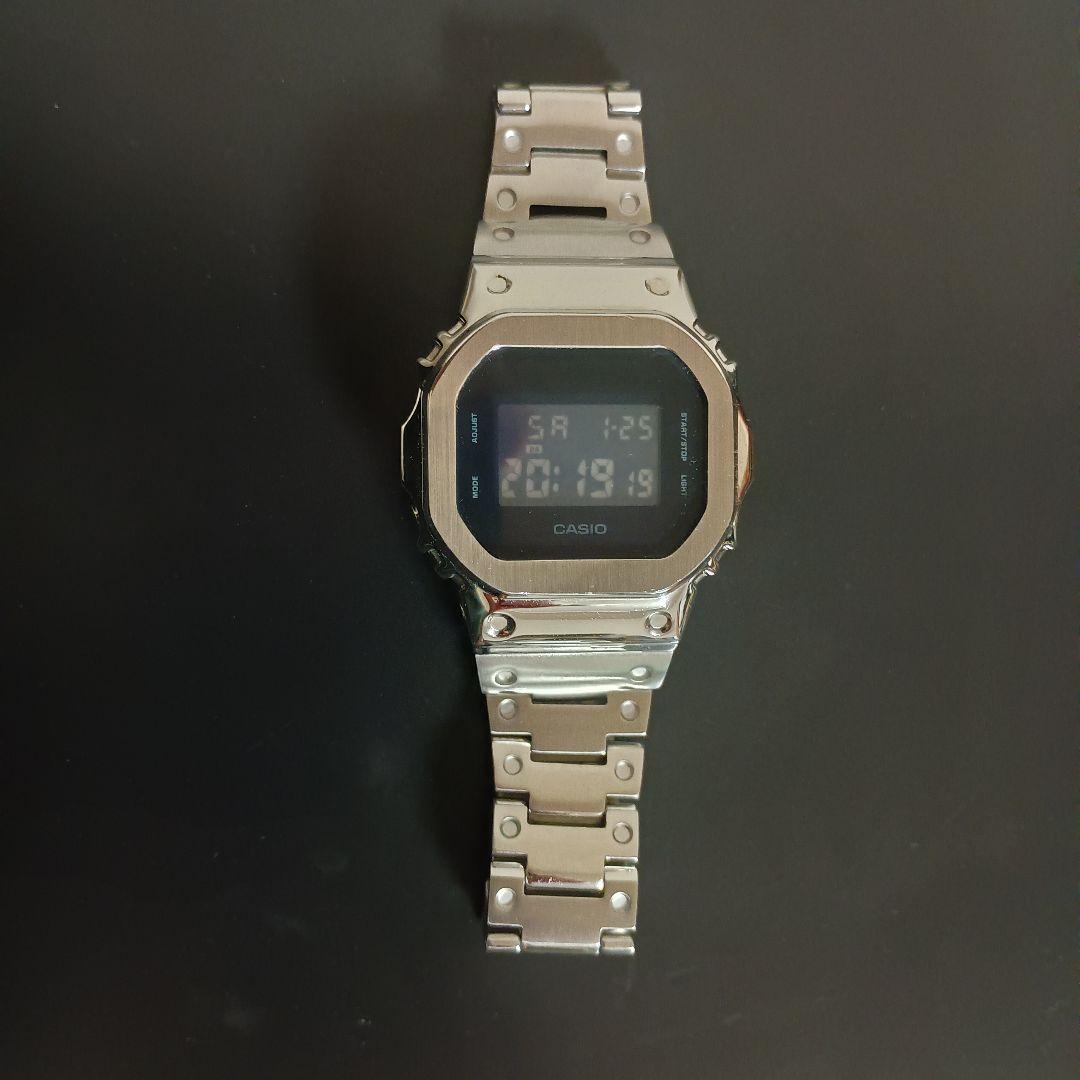 DW-5600 bb フルメタル カスタム G-SHOCK DW-5600BB-1JF | CASIO