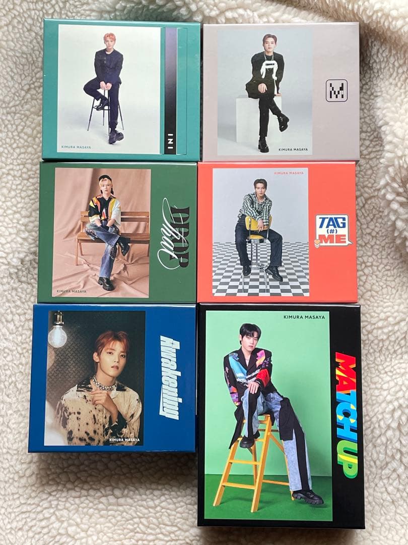 INI 木村柾哉3形態セット ユニバ 収納BOX まとめ売り INI 木村柾哉