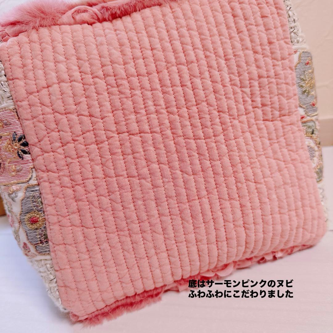 ☆*☆様 コヤンイサムチョン♡新作♡薔薇ファー×インド刺繍ルミ