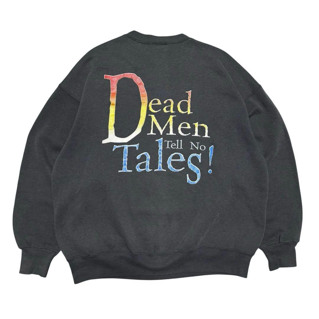 希少 USA製 90's Disney Pirates カリブの海賊 スウェット - メルカリ