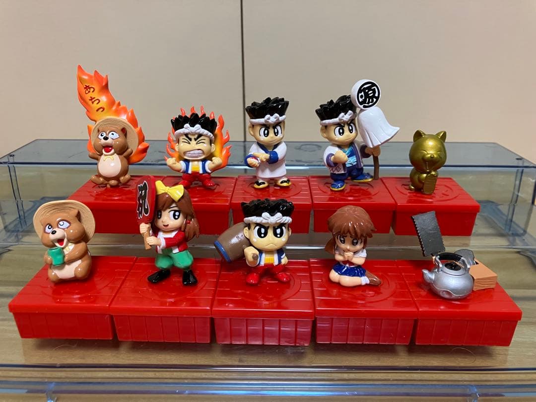 海物語・大工の源さん・モンスターハウス・吉宗 フィギュアセット