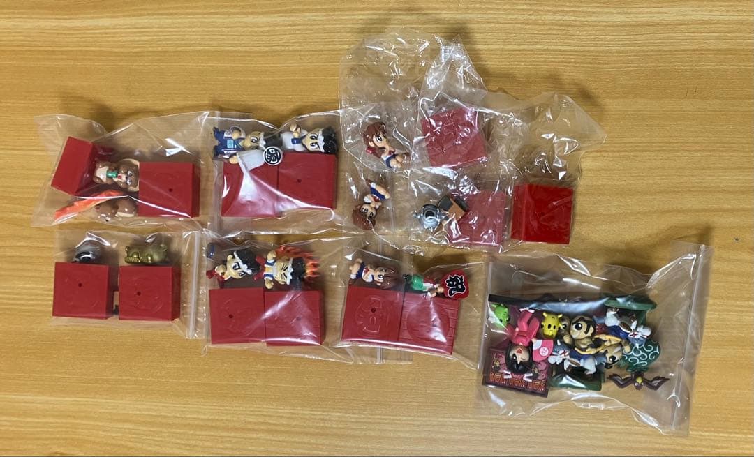 海物語・大工の源さん・モンスターハウス・吉宗 フィギュアセット