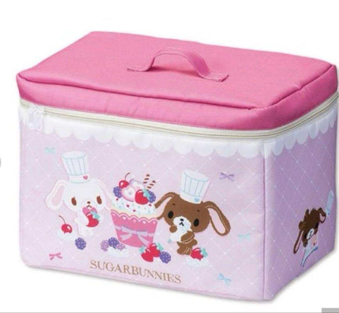 新品♡フタ付き収納ボックス シュガーバニーズ しろうさ くろうさ