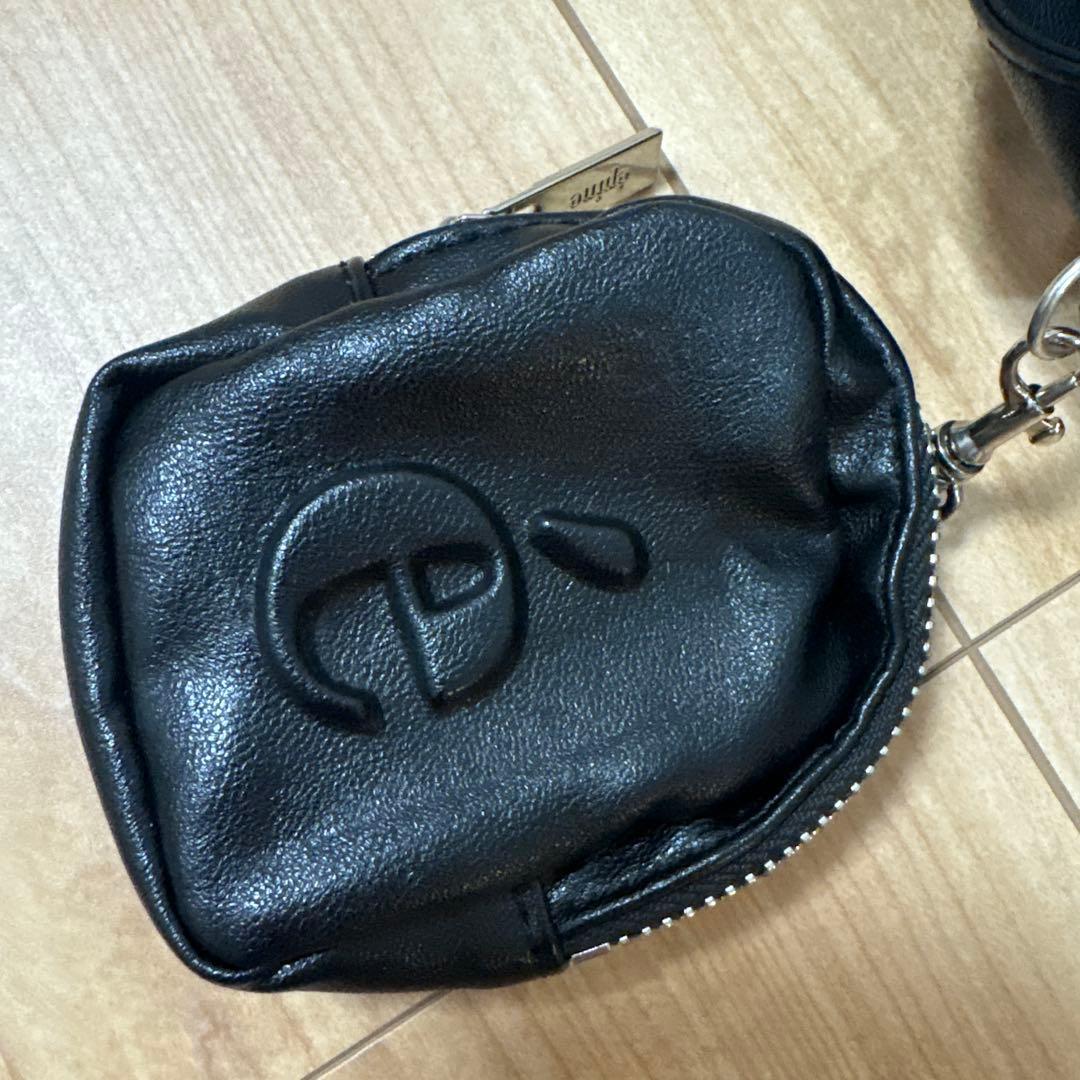 épine pouch Pocket bag エピヌ バッグ ブラック - メルカリ