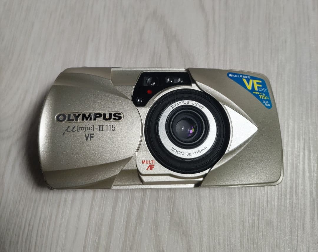 希少 オリンパス OLYMPUS μ mju II 115 VF - メルカリ