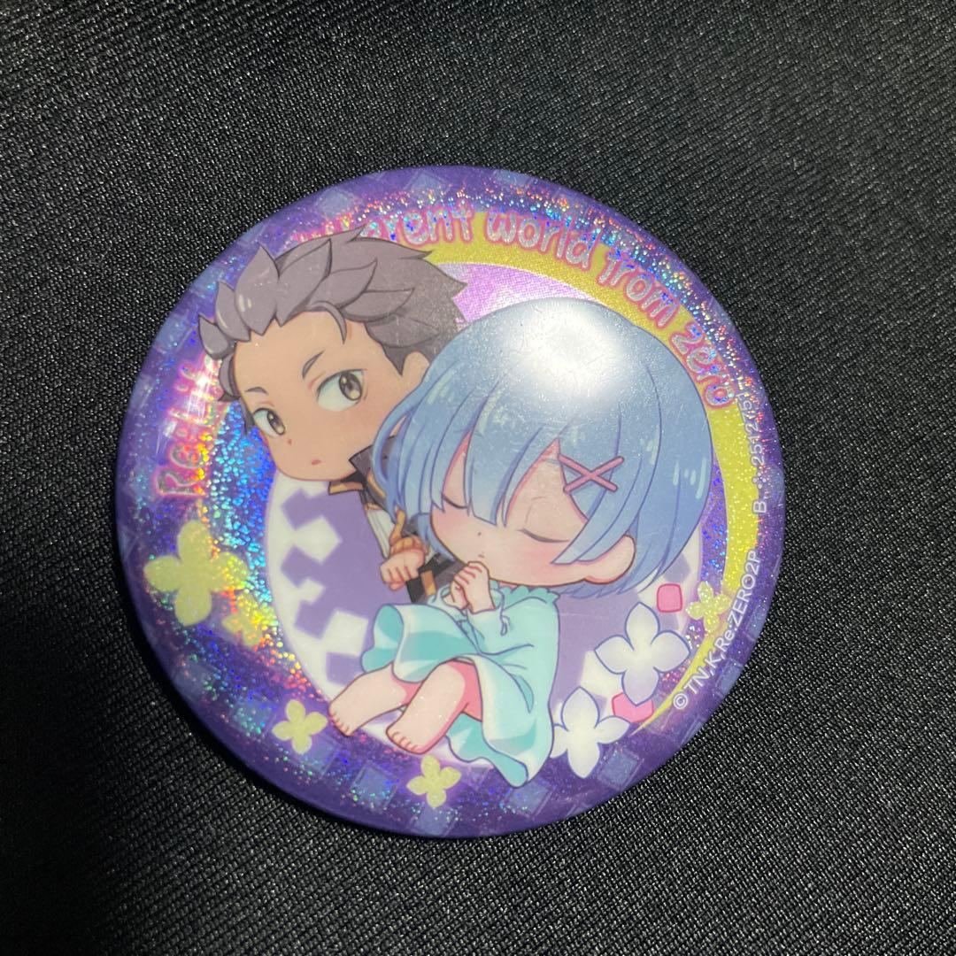 リゼロ レム スバル 缶バッジ - メルカリ