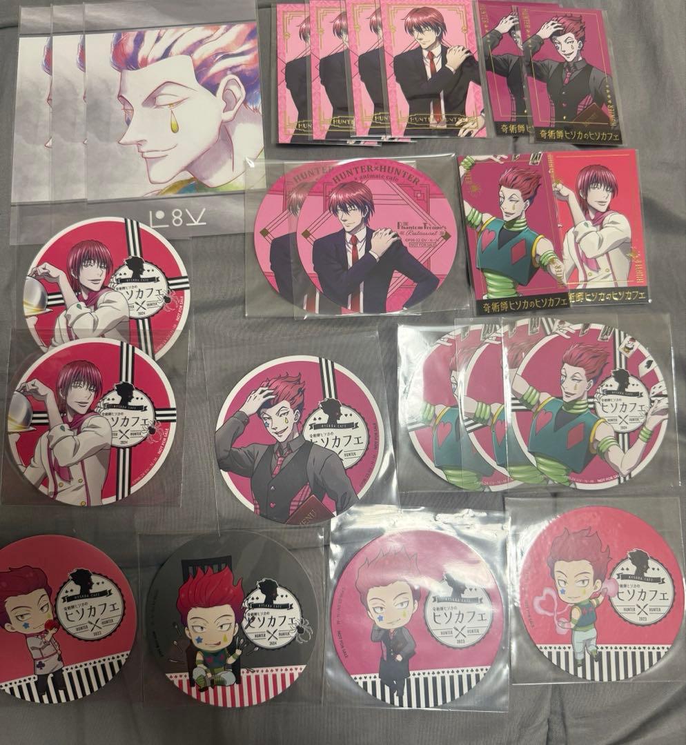 ヒソカ　HUNTER×HUNTER まとめ売り HUNTER×HUNTER フィギュア まとめ売り ヒソカ クロロ マチ カイト