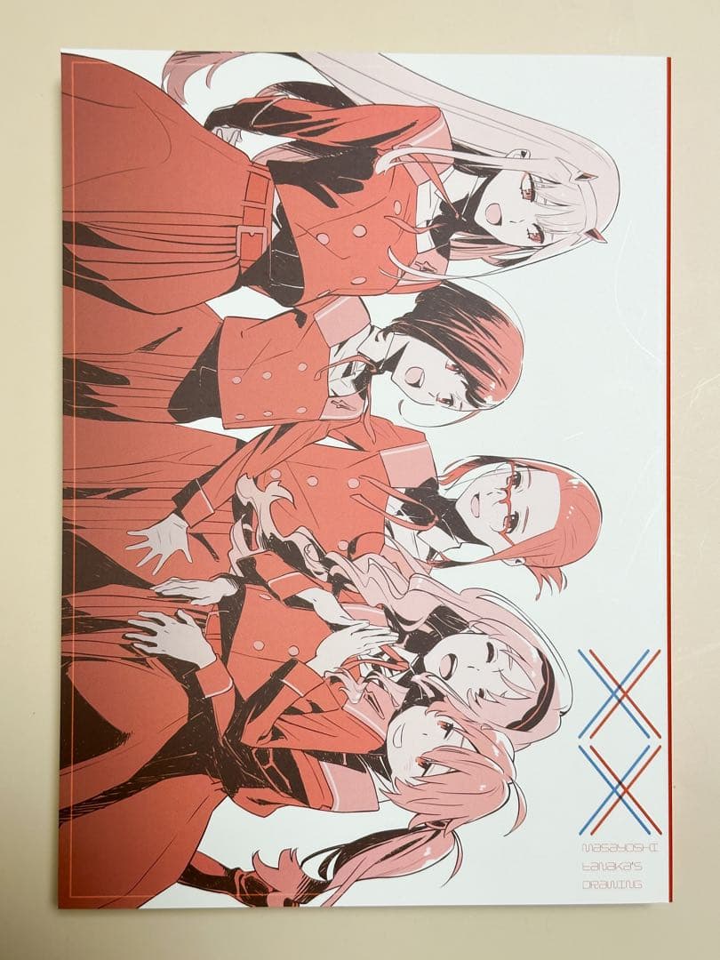 XY:XX 』ダーリンインザフランキス修正原画集 田中将賀 撞球館 C95