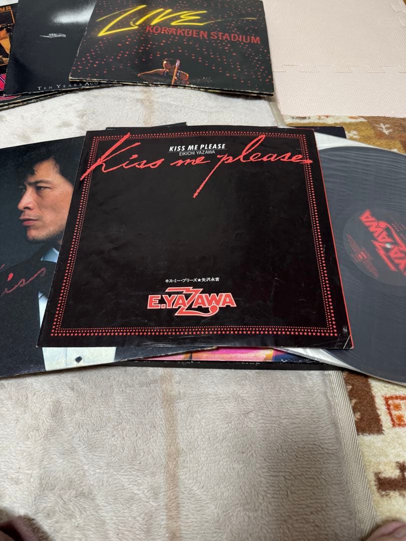 矢沢永吉レコード8セット(12枚) - メルカリ